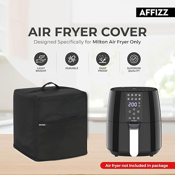 Dustproof & Oil-Proof Air Fryer Cover for Milton 4.2L - Polyester Waterproof Kitchen Oven and Home Appliances