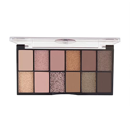 MARS 12 Shades Dance of Joy Eyeshadow Palette | Highly Pigmented and Blendable | Multicolor | Matte and Shimmer Finish (13.2g) (02-Multicolor)